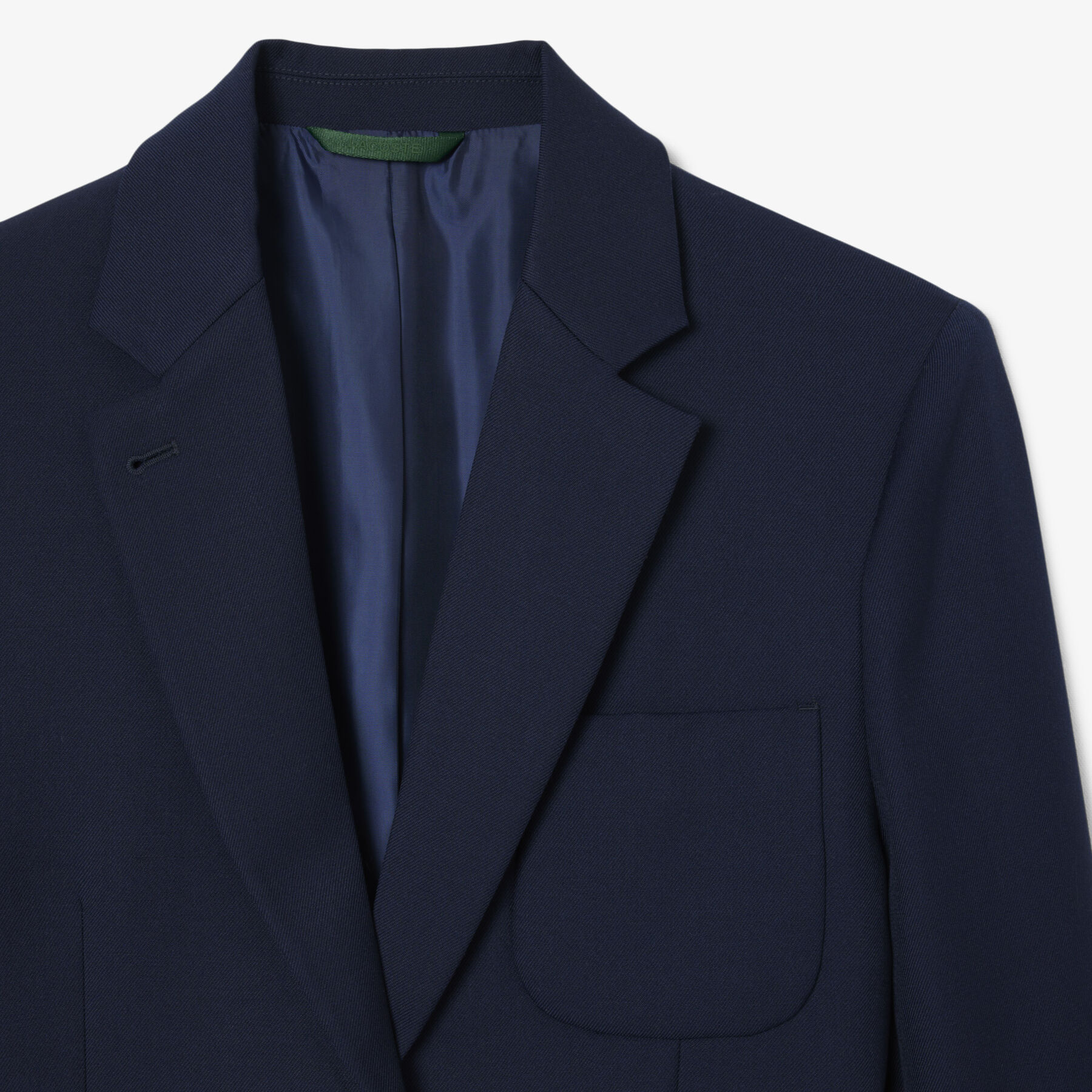 Wool Twill Blazer lacoste wool twill blazer
