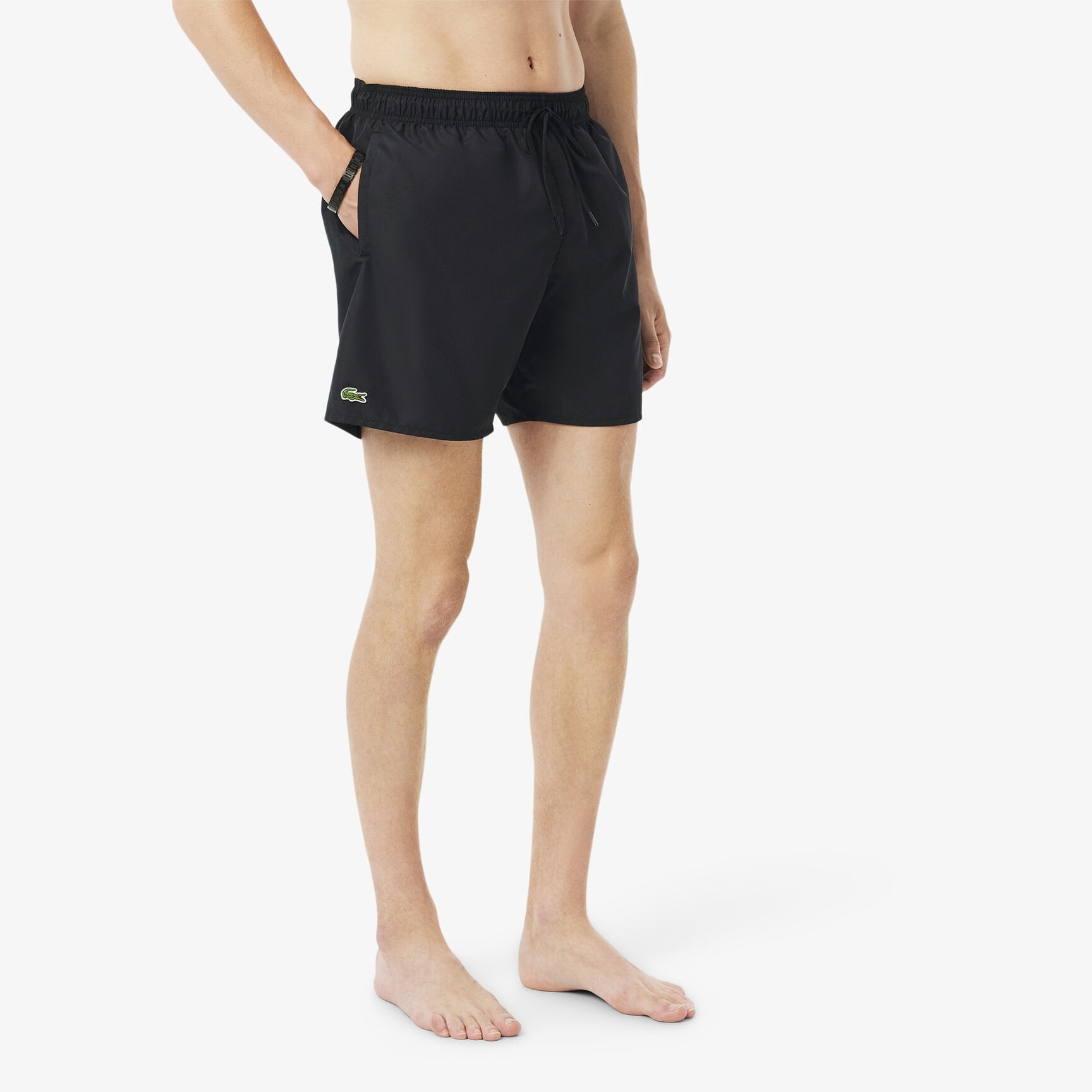 Mid Length Monochrome Swim Trunks - MH9088-00-964