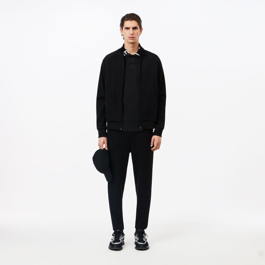 بنطال رياضي مزيج قطن بارز بقصة ضيقة للرجال Slim Fit Sweatpants - XH1776-00-031