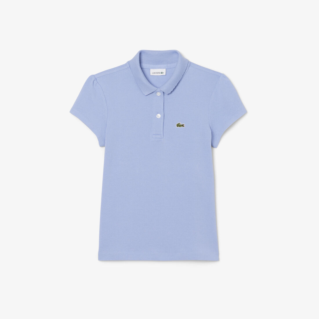 Scalloped Collar Pique Polo Shirt - PJ0953-00-5QD