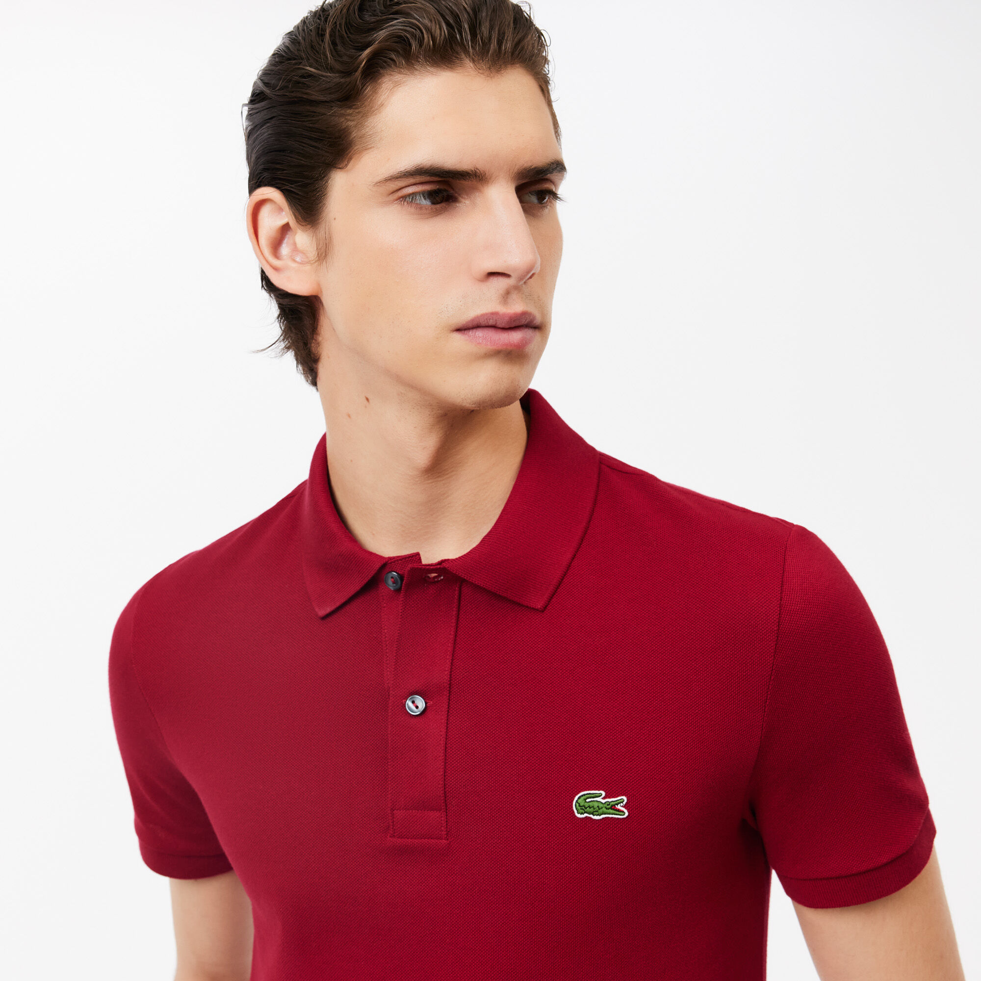 red bolsagies lacoste