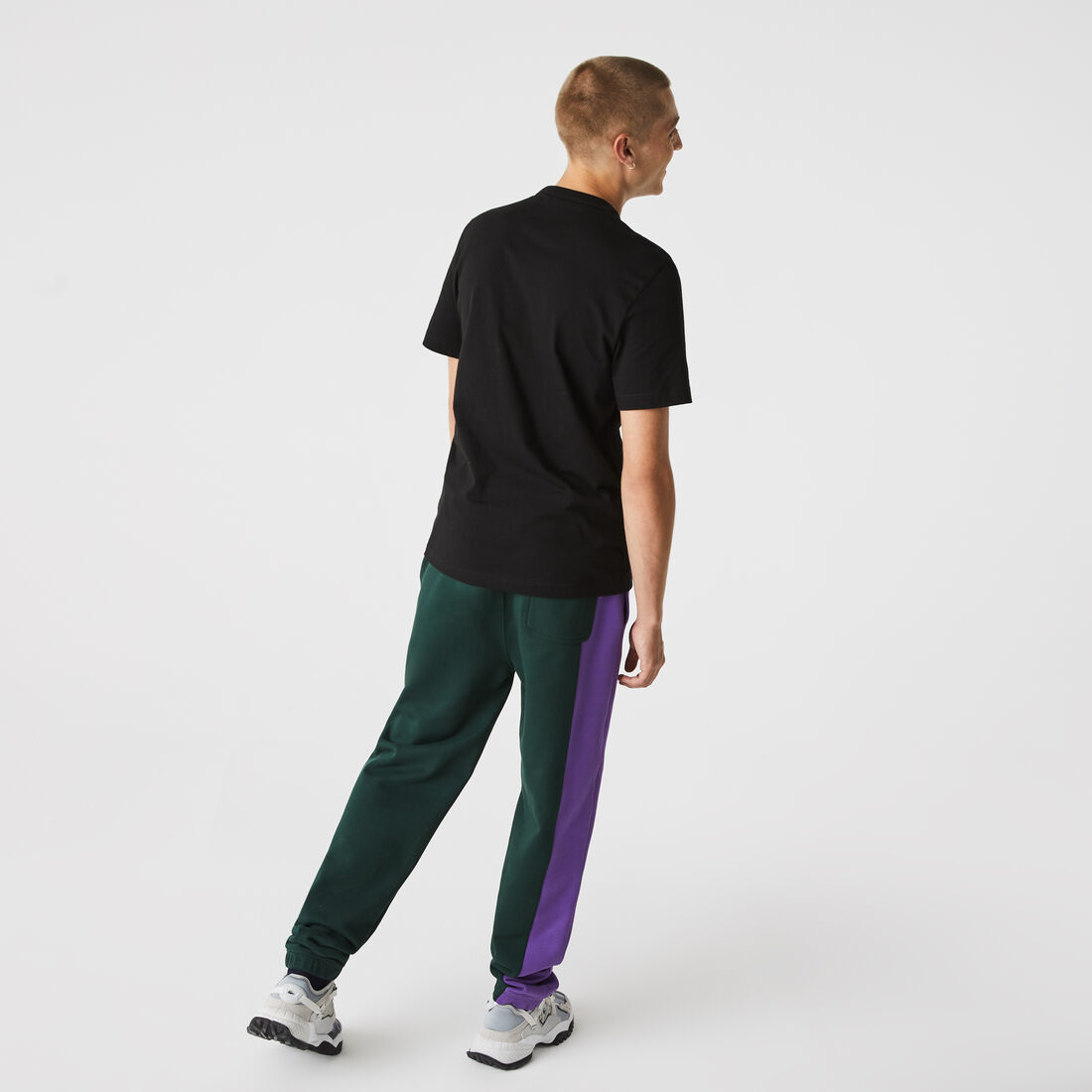 Men's Crew Neck Signature Embroidery Cotton T-shirt Men's Crew Neck Signature Embroidery Cotton T-shirt