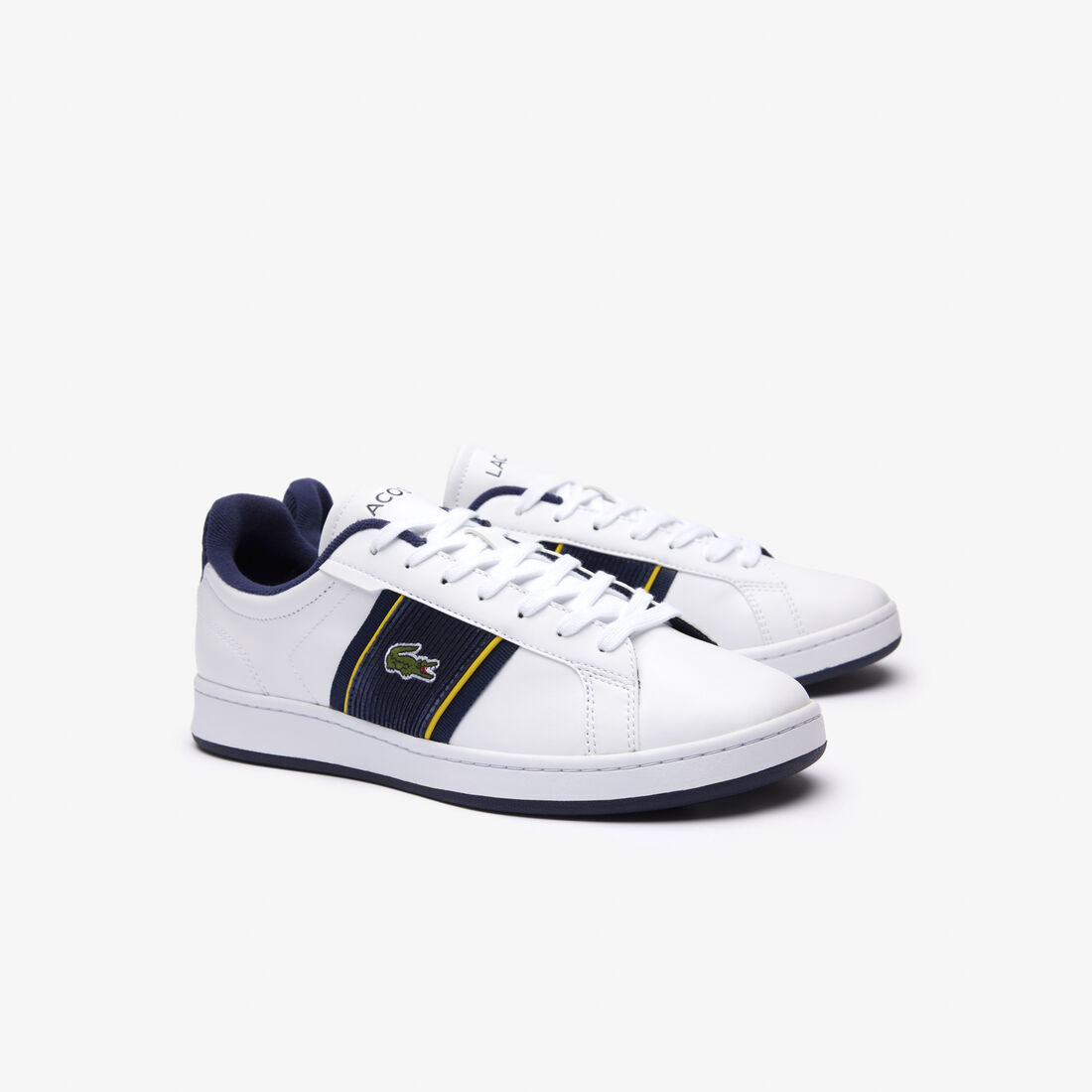 سنيكرز كارنابي برو بشريط جانبي عريض من قماش مضلع للرجال Men's Carnaby Pro CGR Bar Corduroy Detail Trainers - 46SMA0038-042