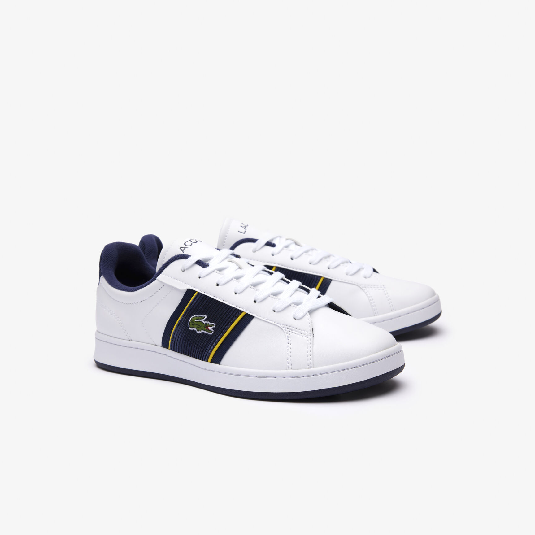 سنيكرز كارنابي برو بشريط جانبي عريض من قماش مضلع للرجال Men's Carnaby Pro CGR Bar Corduroy Detail Trainers - 46SMA0038-042