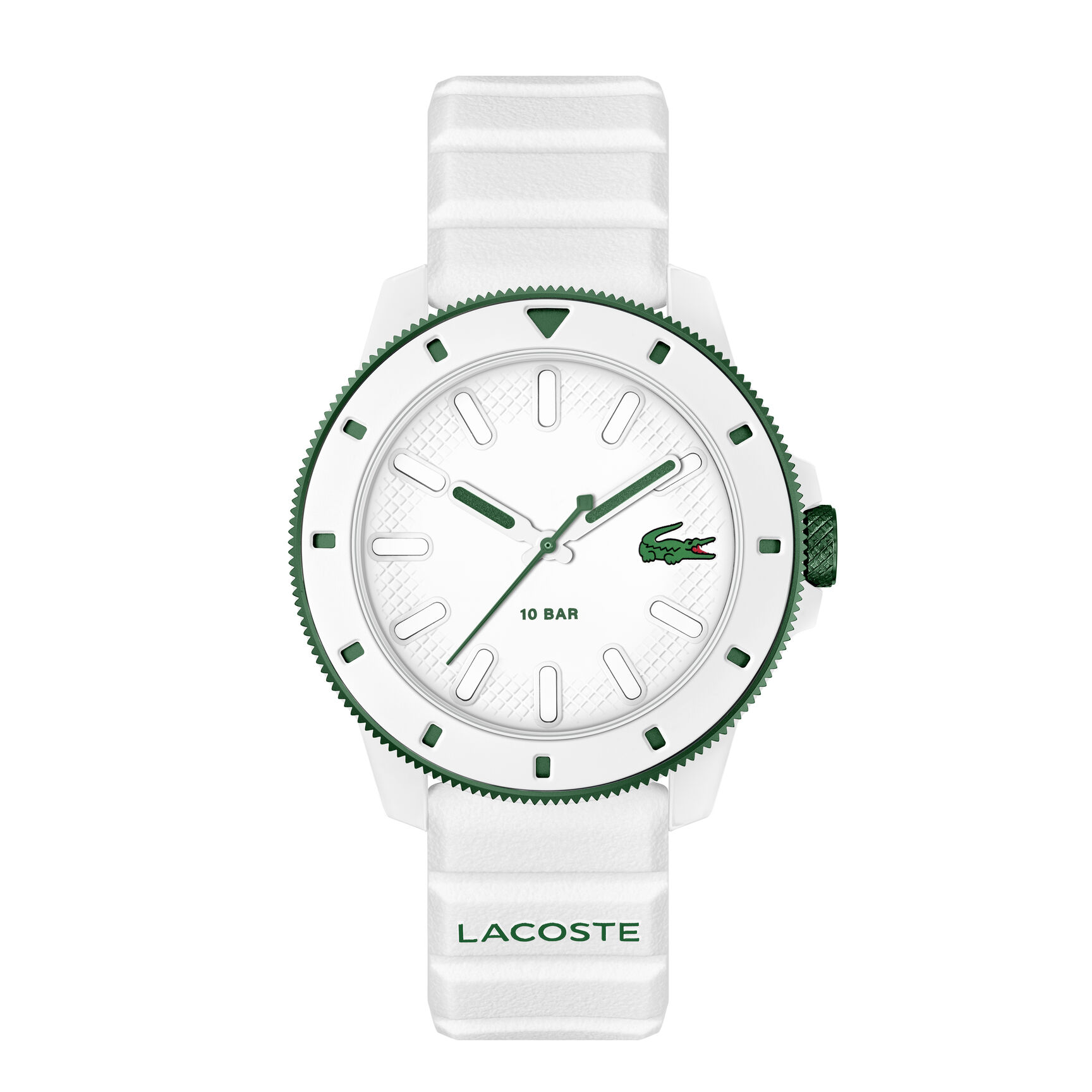 Three-Hand Silicone Strap Men's Watch Three-Hand Silicone Strap Men's Watch - 2011415-WHT