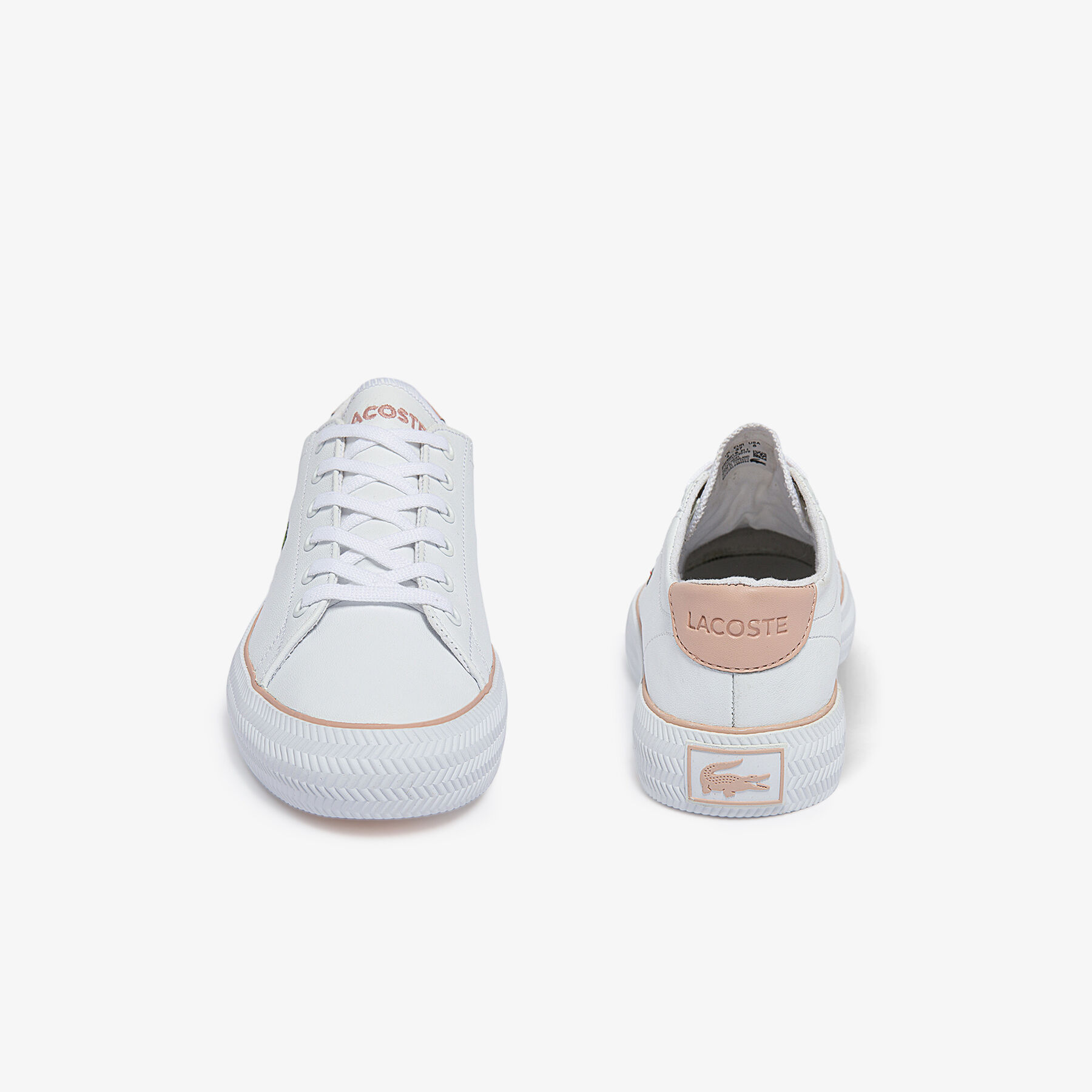 Women's Gripshot BL Leather and Synthetic Trainers lacoste women s gripshot bl leather and synthetic trainers