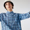 Men’s Regular Fit Check Cotton Poplin Shirt lacoste men s regular fit check cotton poplin shirt