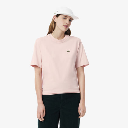 تي شيرت قطني ناعم بقصّة مريحة