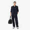 lacoste paris classic fit open neck embroidered polo shirt