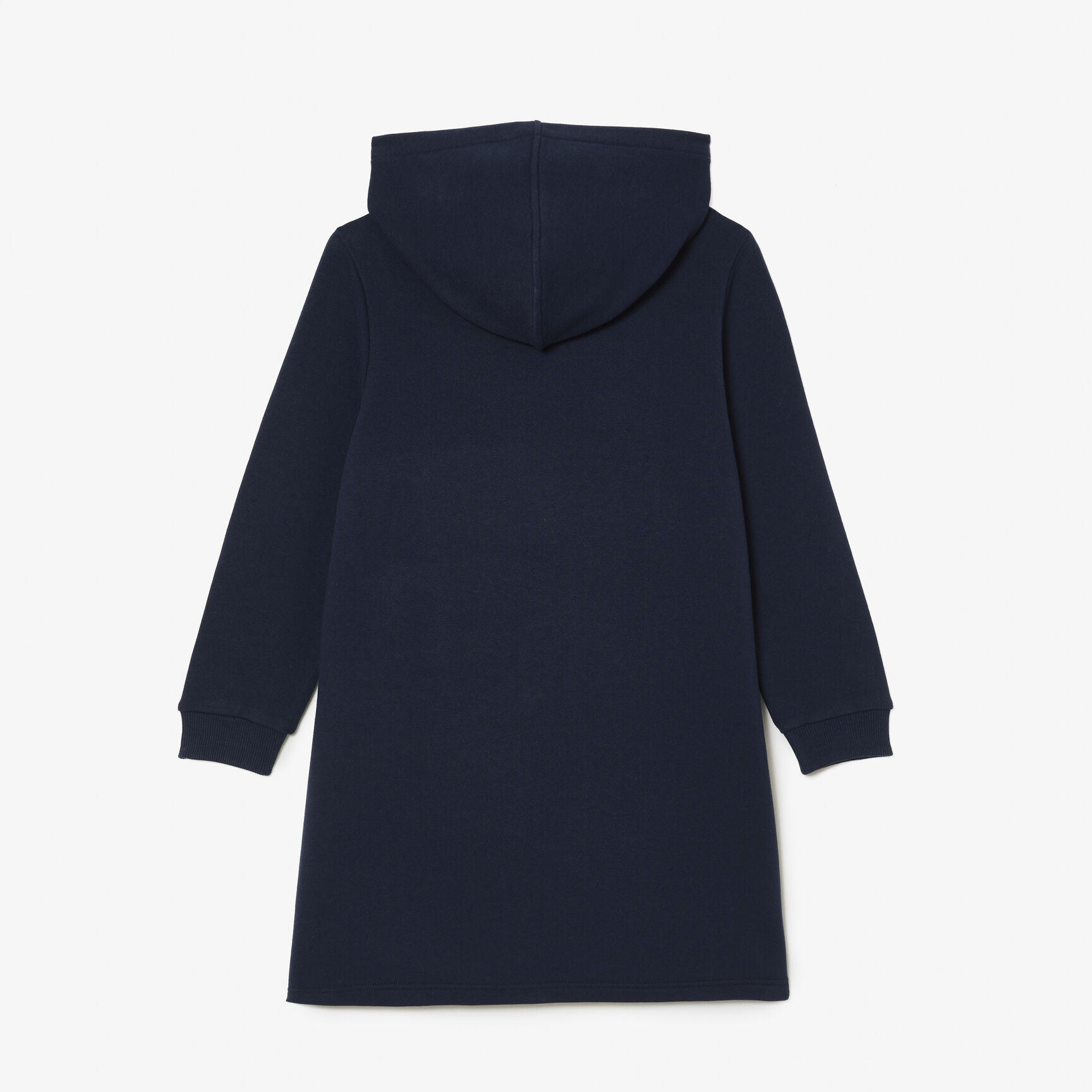 فستان لاكوست بيكيه بياقة بولو للبنات Hooded Cotton Fleece Sweatshirt Dress - EJ1210-00-166