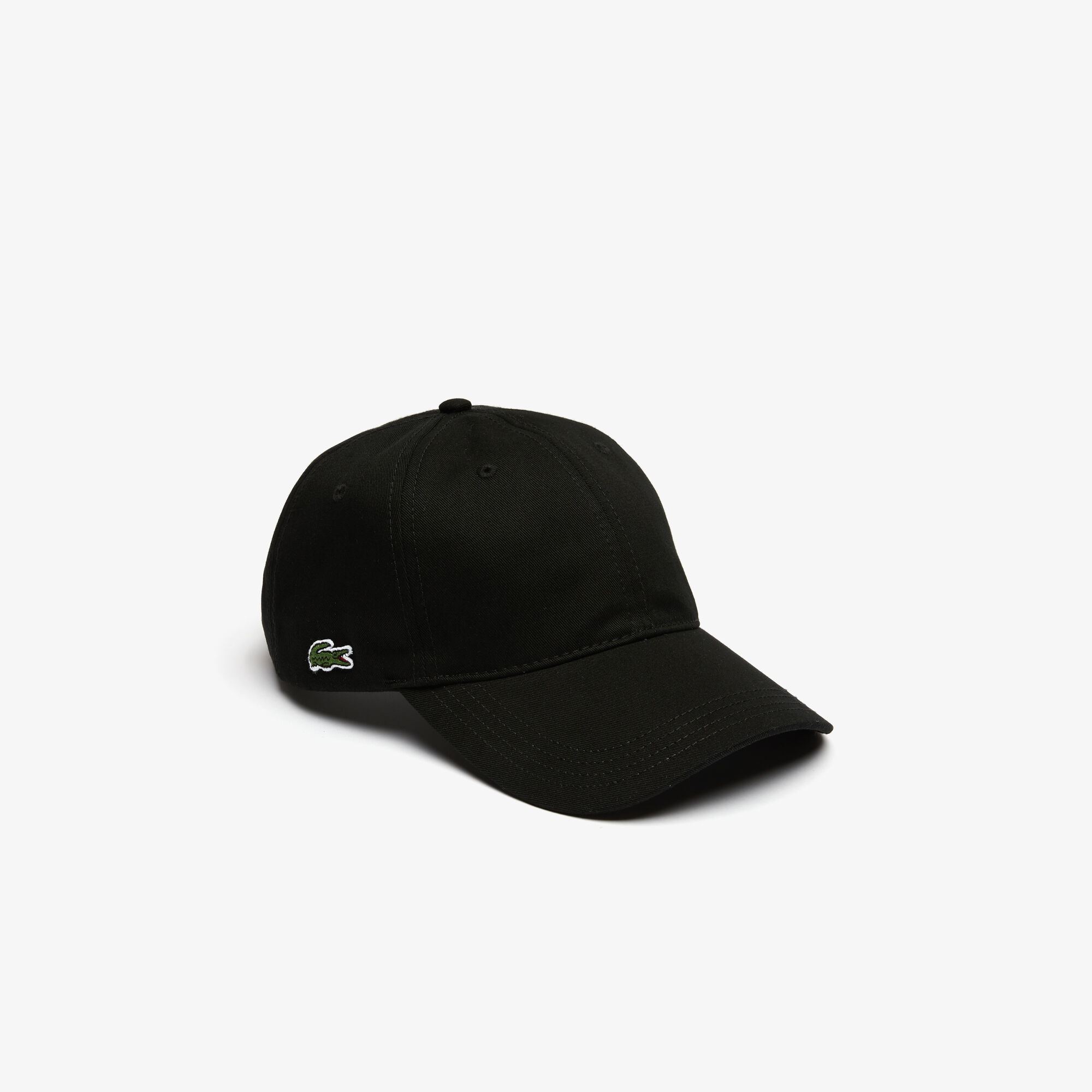 black lacoste hat