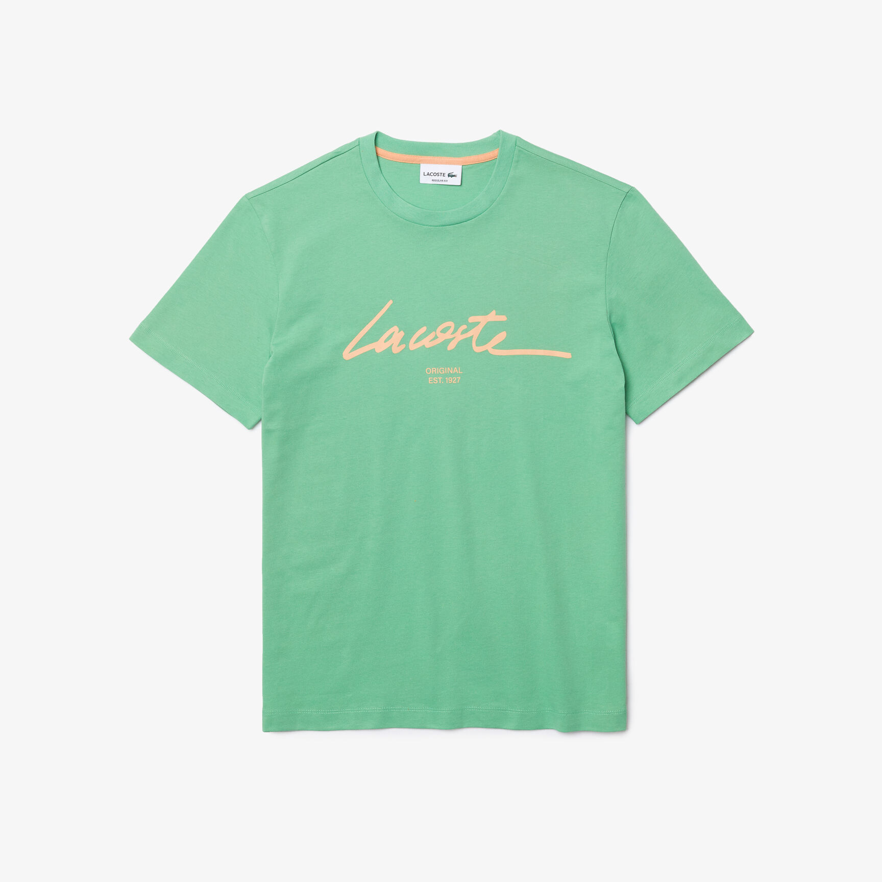 Men’s Crew Neck Print Lettering Cotton T-shirt Men’s Crew Neck Print Lettering Cotton T-shirt