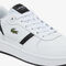 lacoste men s t clip set leather sneakers