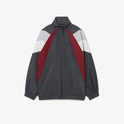 lacoste runway colour block track jacket