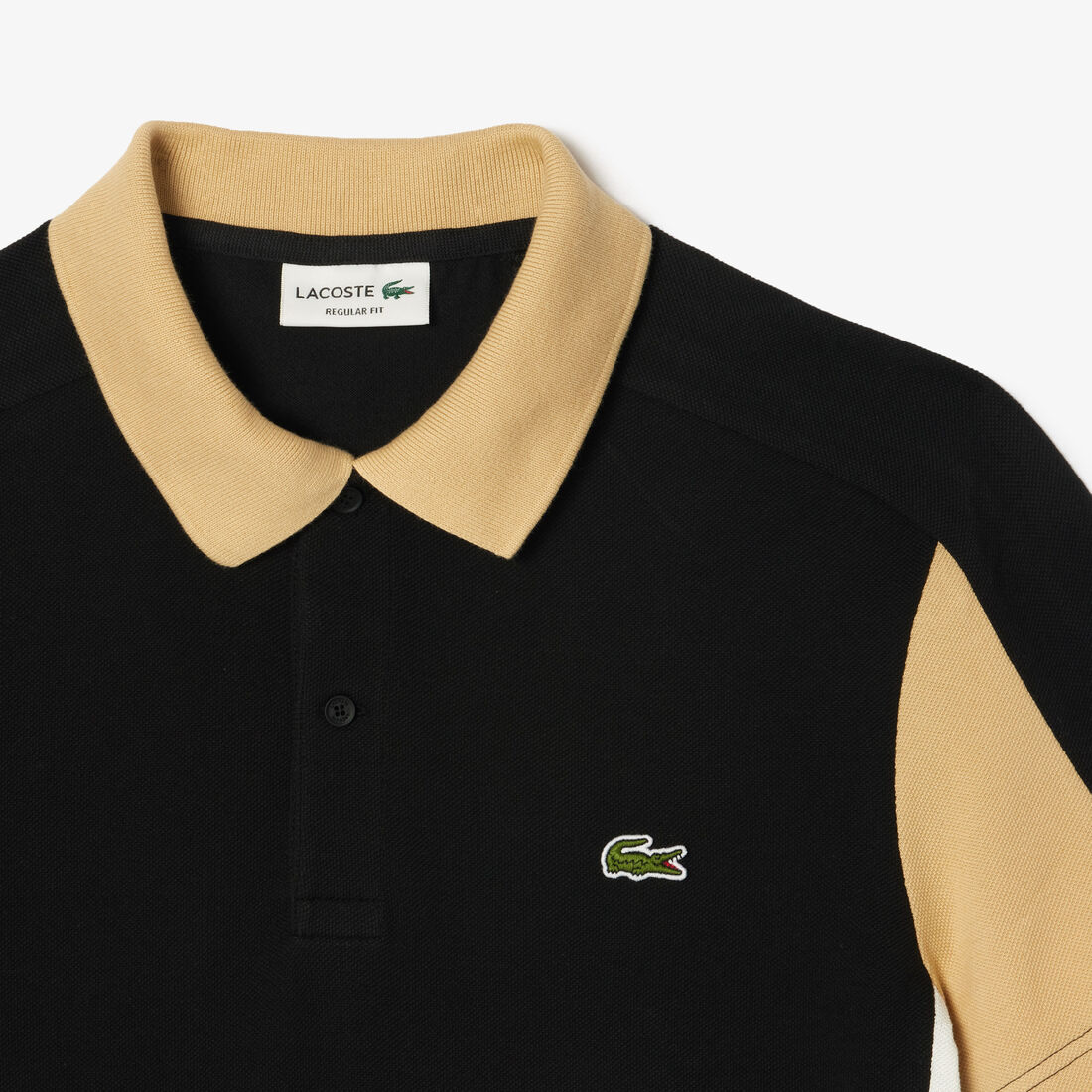 Cotton Pique Colourblock Polo Shirt Cotton Pique Colourblock Polo Shirt - PH1302-00-IKH