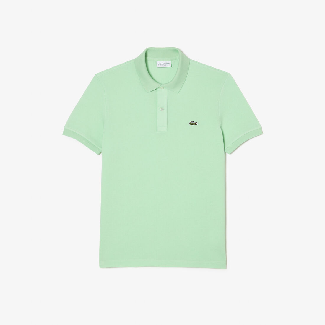 قميص بولو بيكيه بقصة ضيقة L.12.12 Original L.12.12 Slim Fit Petit Pique Cotton Polo Shirt - PH4012-00-0VZ