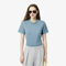 Print Cotton T-shirt lacoste print cotton t shirt