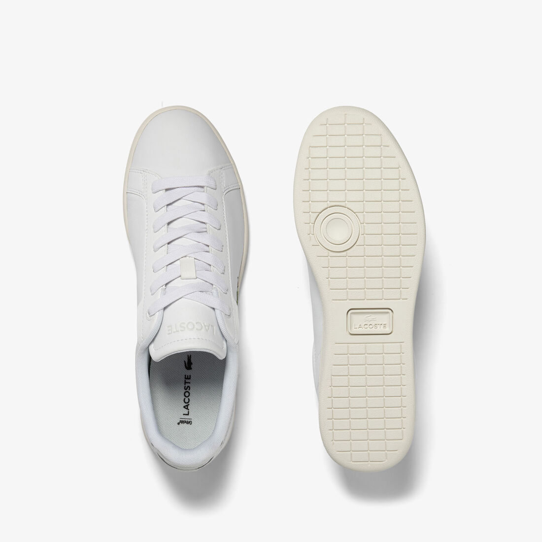 Men's Lacoste Carnaby Pro Leather Premium Trainers Men's Lacoste Carnaby Pro Leather Premium Trainers - 45SMA0112-65T