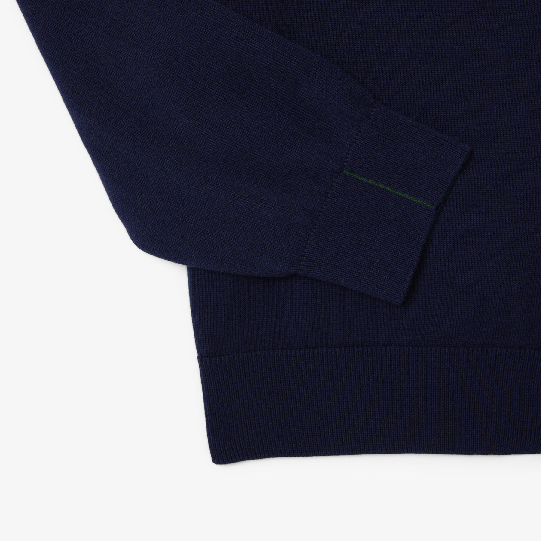كنزة قطنية برقبة عالية وسحاب Zipped High Neck Cotton Sweater - AH1957-00-166