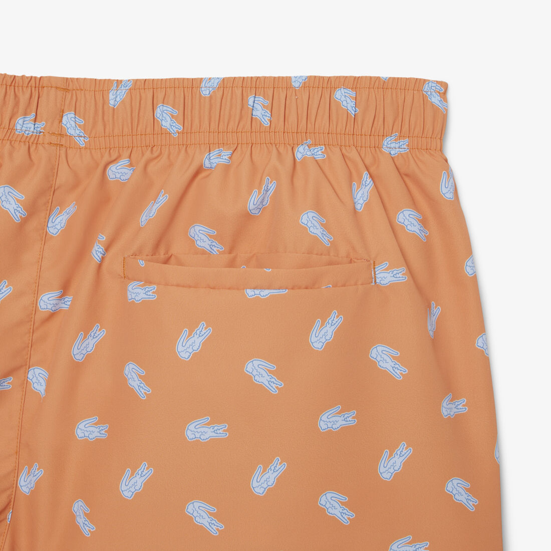 Mid Length Crocodile Print Swim Trunks Mid Length Crocodile Print Swim Trunks - MH1851-00-IY0