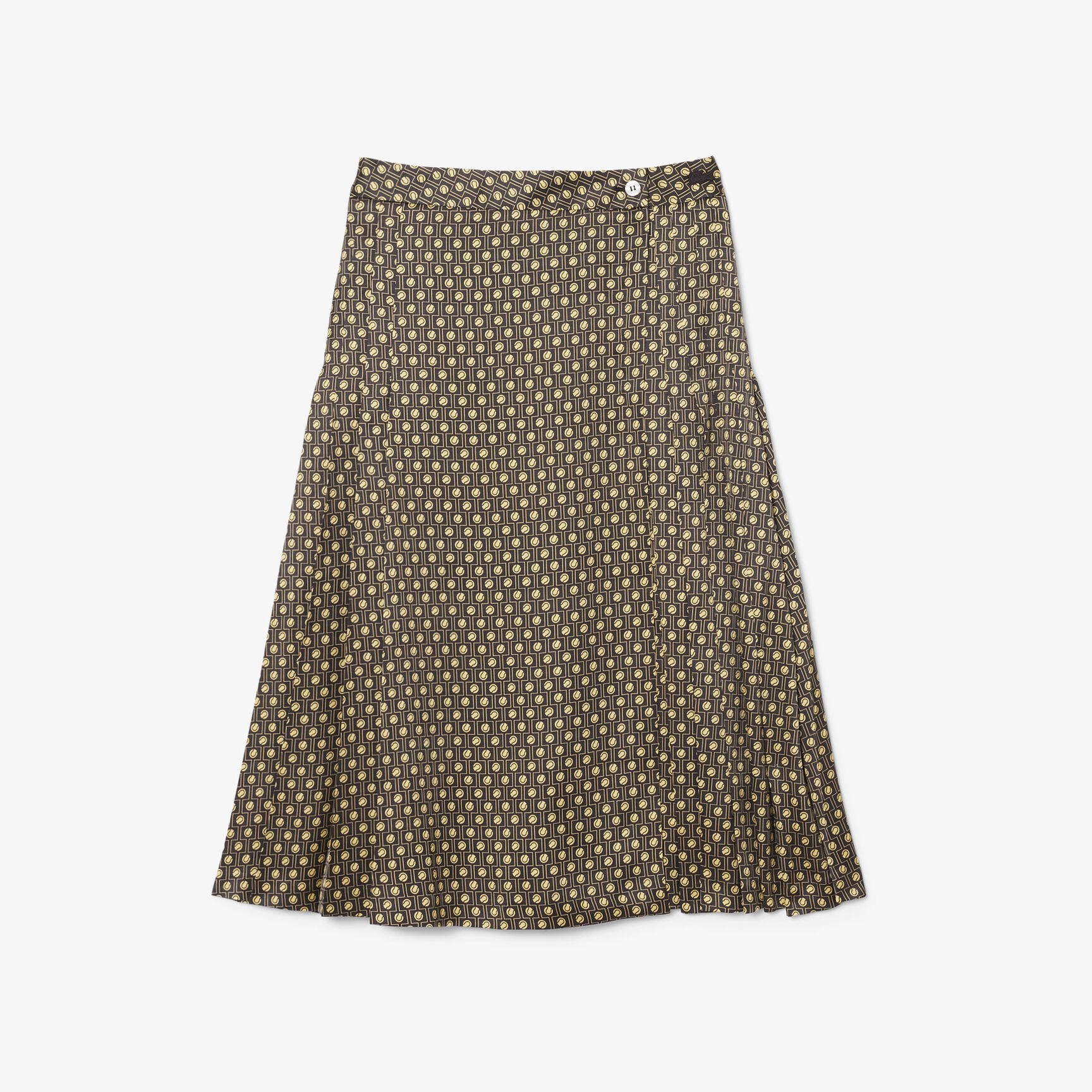 Printed pleated Midi Skirt - JF0253-00-4IZ