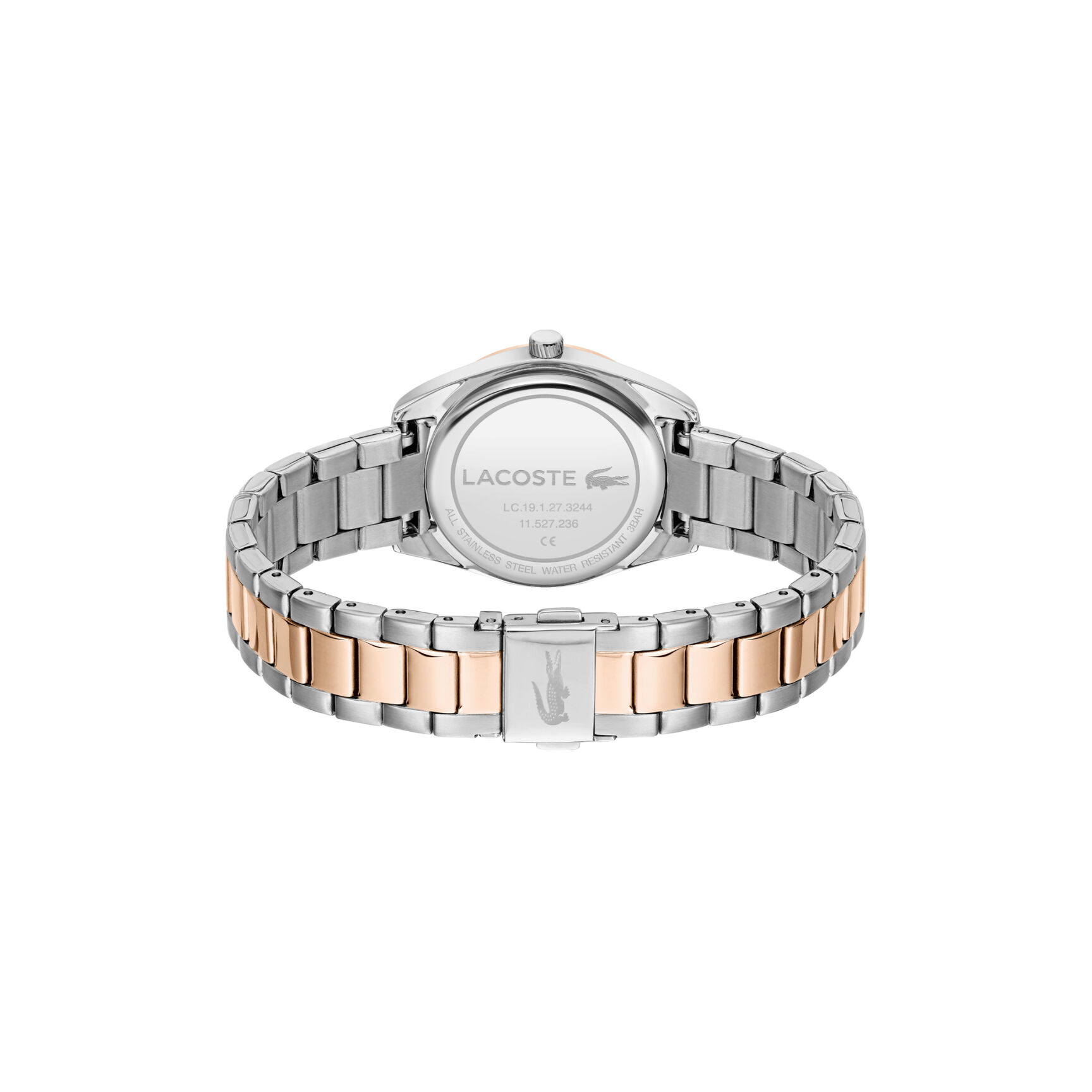 ساعة لاكوست بمينا فضي أبيض للنساء مجموعة Lacoste Petite Parisienne ساعة لاكوست بمينا فضي أبيض للنساء مجموعة Lacoste Petite Parisienne