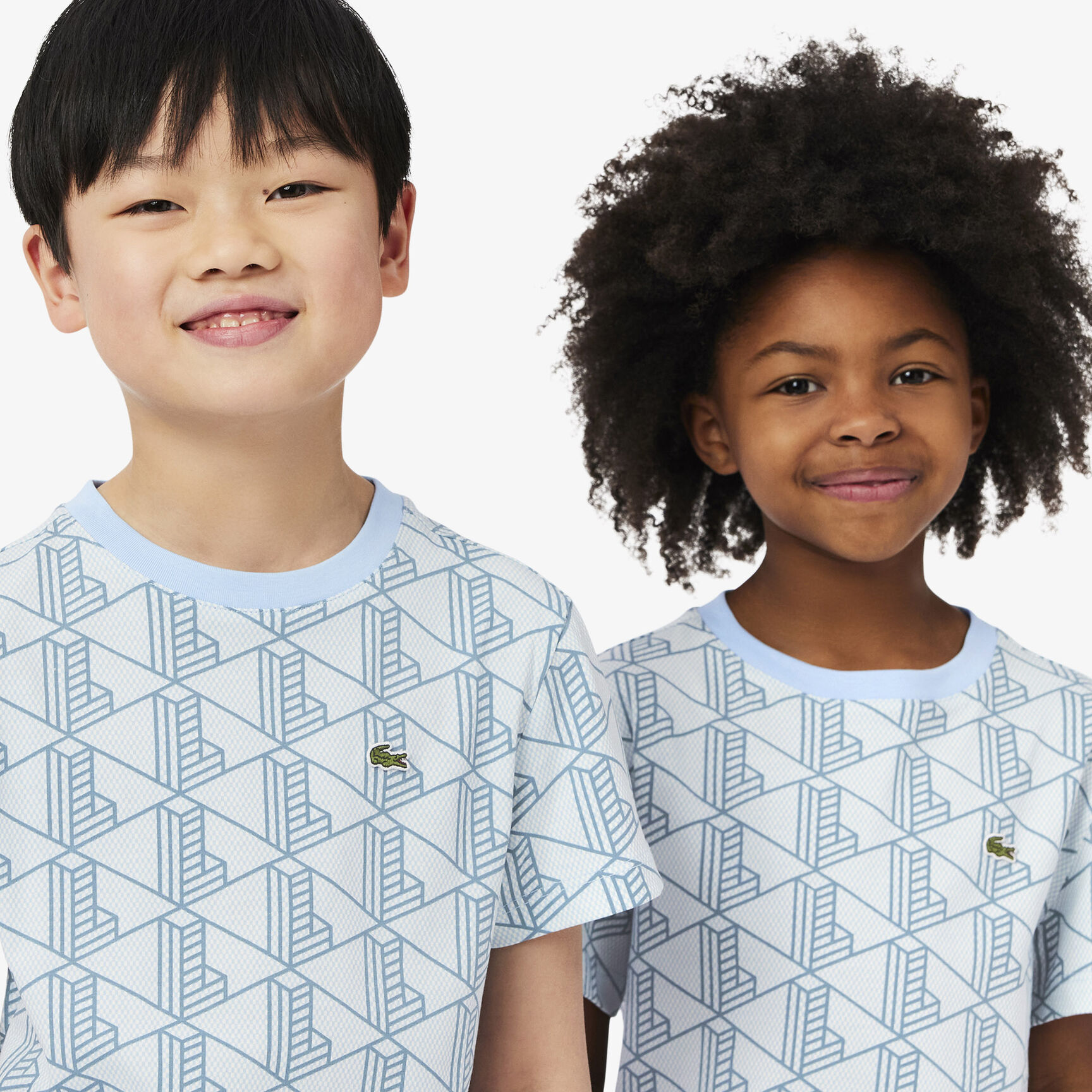 Monogram Print Cotton T-shirt - TJ8411-00-HI0