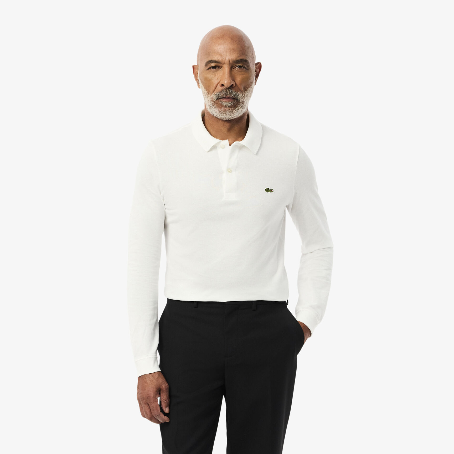 Slim Fit L.12.12 Long Sleeved Polo Shirt - PH4013-00-001