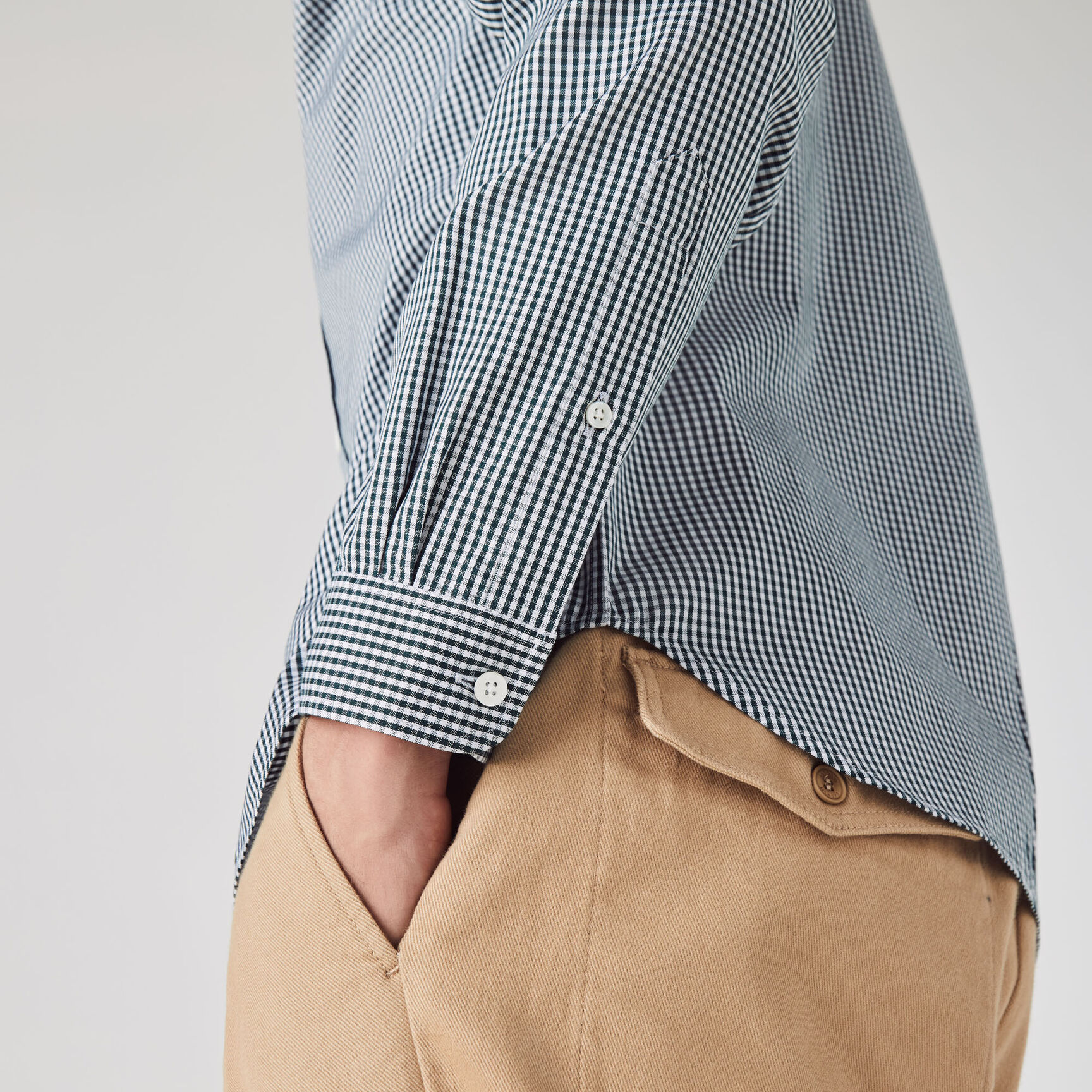 Regular Fit Checked Cotton Shirt