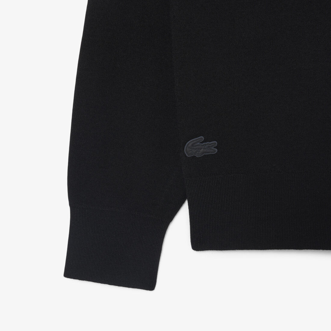 Commuter Zipped Wool Polo Collar Sweater lacoste commuter zipped wool polo collar sweater