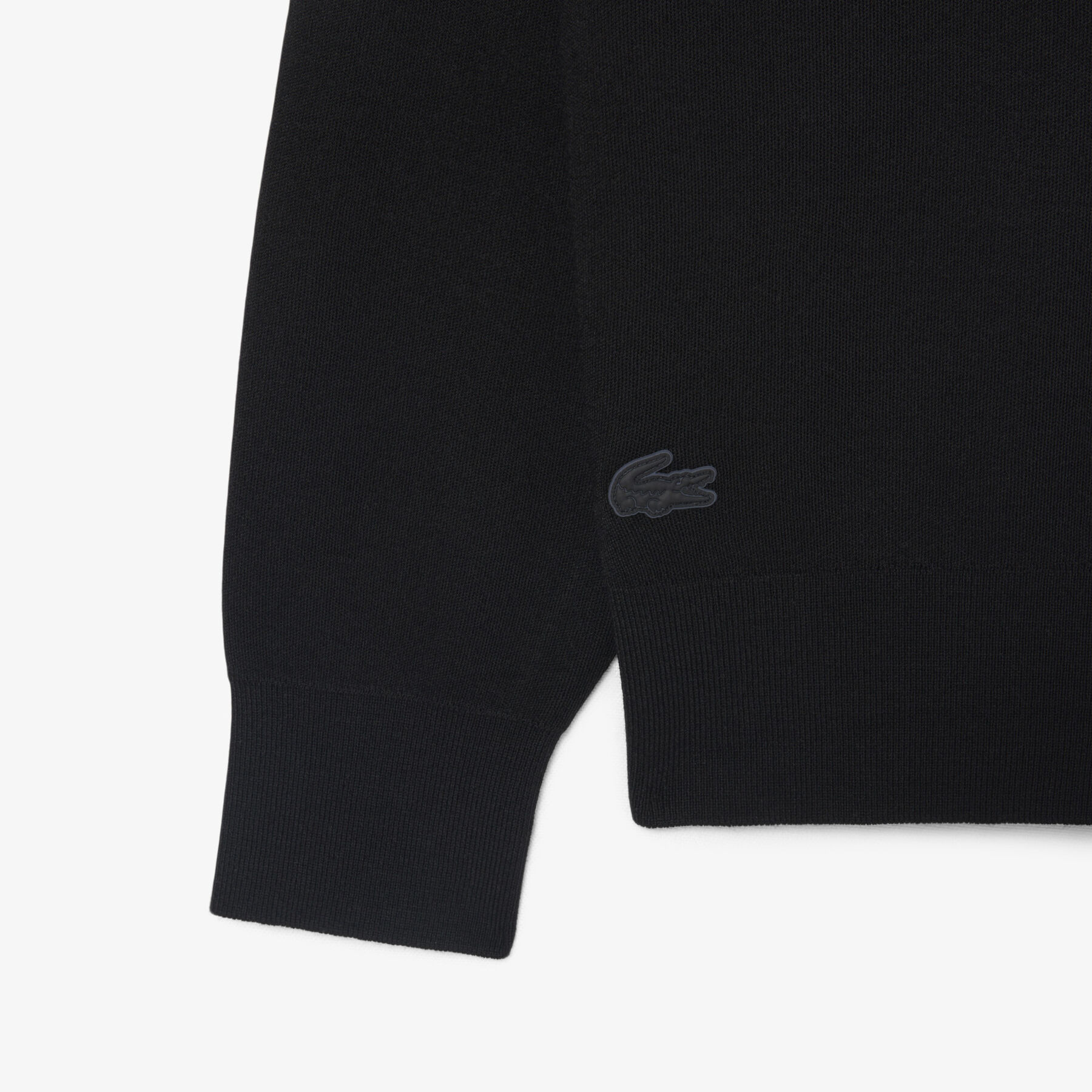 Commuter Zipped Wool Polo Collar Sweater lacoste commuter zipped wool polo collar sweater