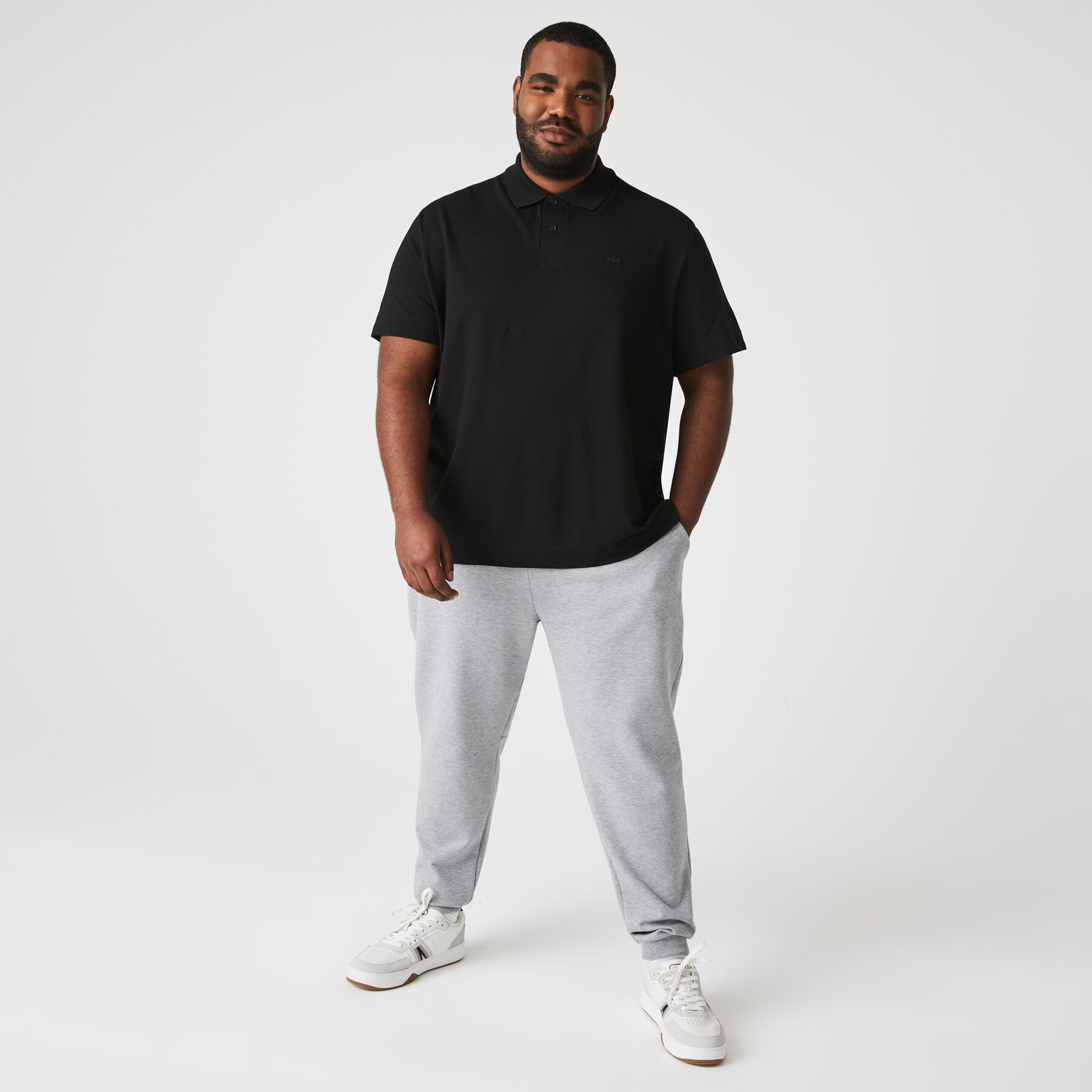 regular fit lacoste movement pique polo shirt
