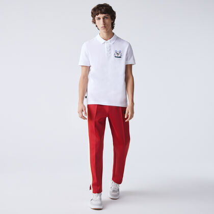 Men's Lacoste Regular Fit Tennis Embroidery Cotton Piqué Polo Shirt