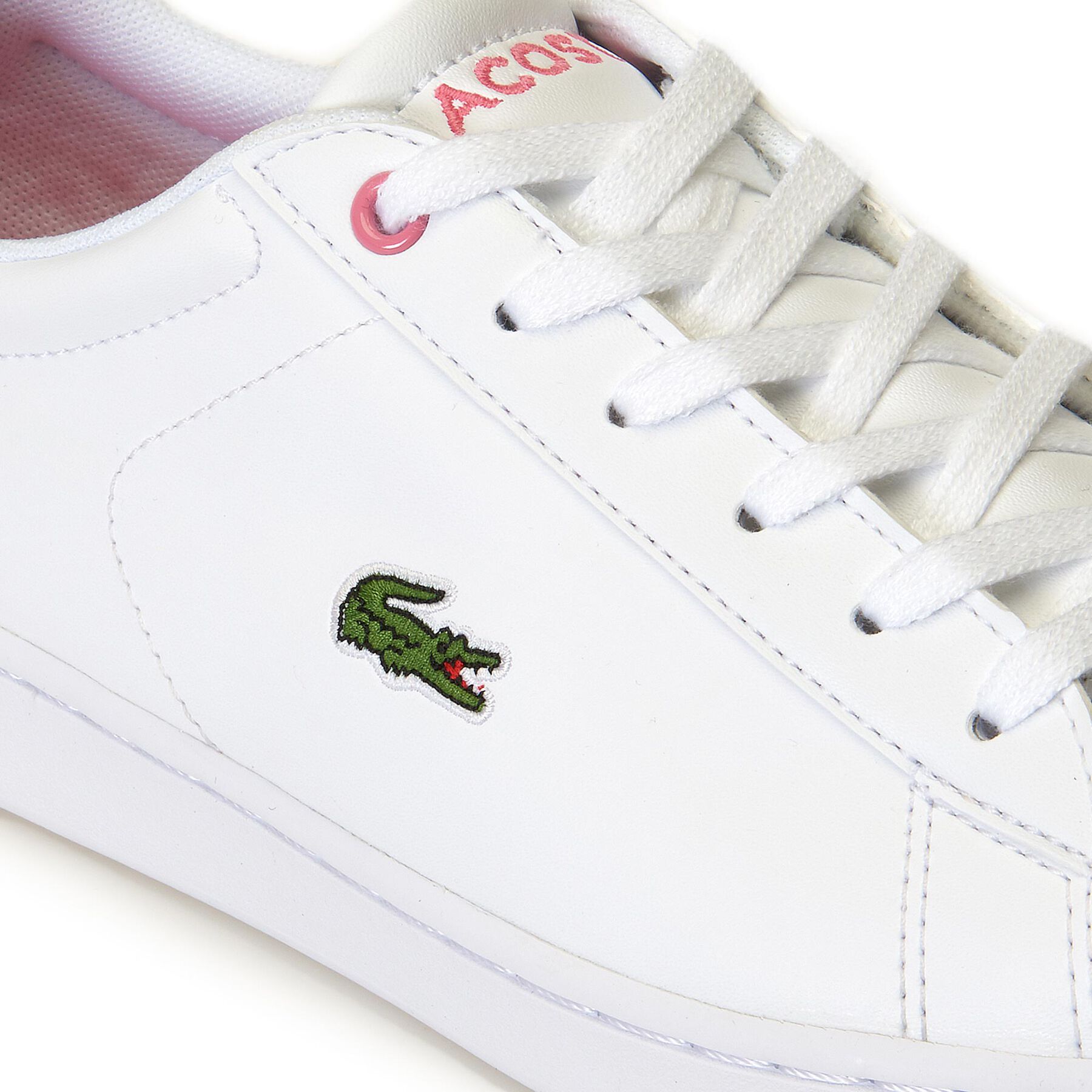lacoste juniors  carnaby evo synthetic trainers