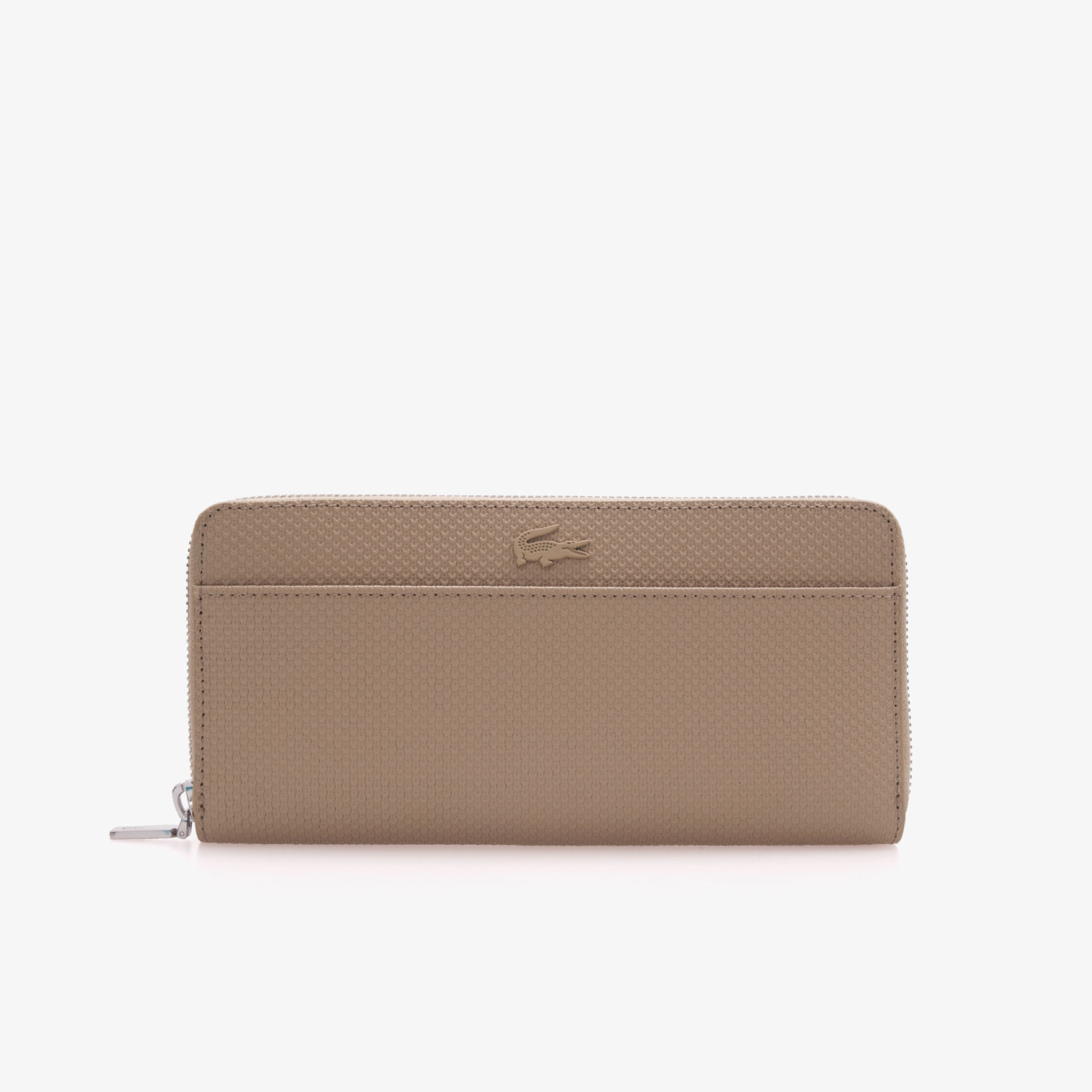 محفظة كبيرة من جلد بيكيه منقوشة بسحاب من شانتاكو للجنسين Unisex Chantaco Zipped Pique Leather Large Wallet - NF3885KL-L37
