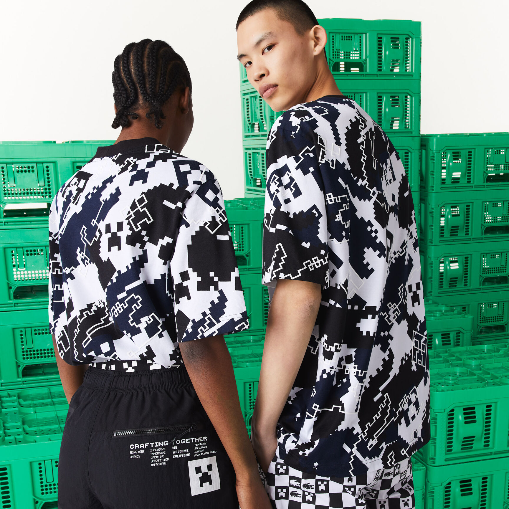 Unisex Lacoste x Minecraft Organic Jersey T-shirt Unisex Lacoste x Minecraft Organic Jersey T-shirt