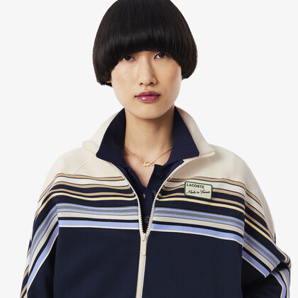 French Made Zipped Sweatshirt