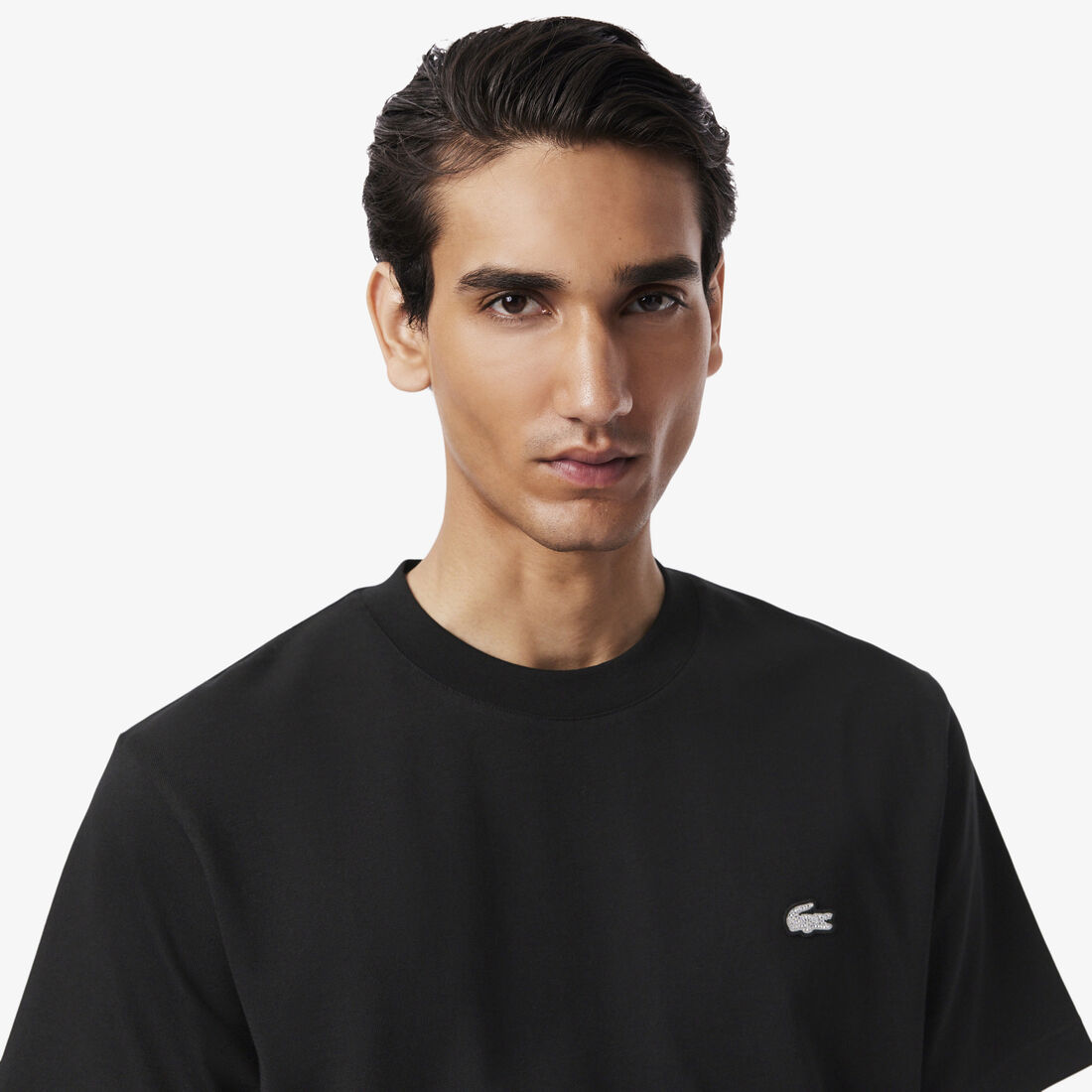 Diamante Crocodile Cotton T-shirt Diamante Crocodile Cotton T-shirt - TH6883-00-031