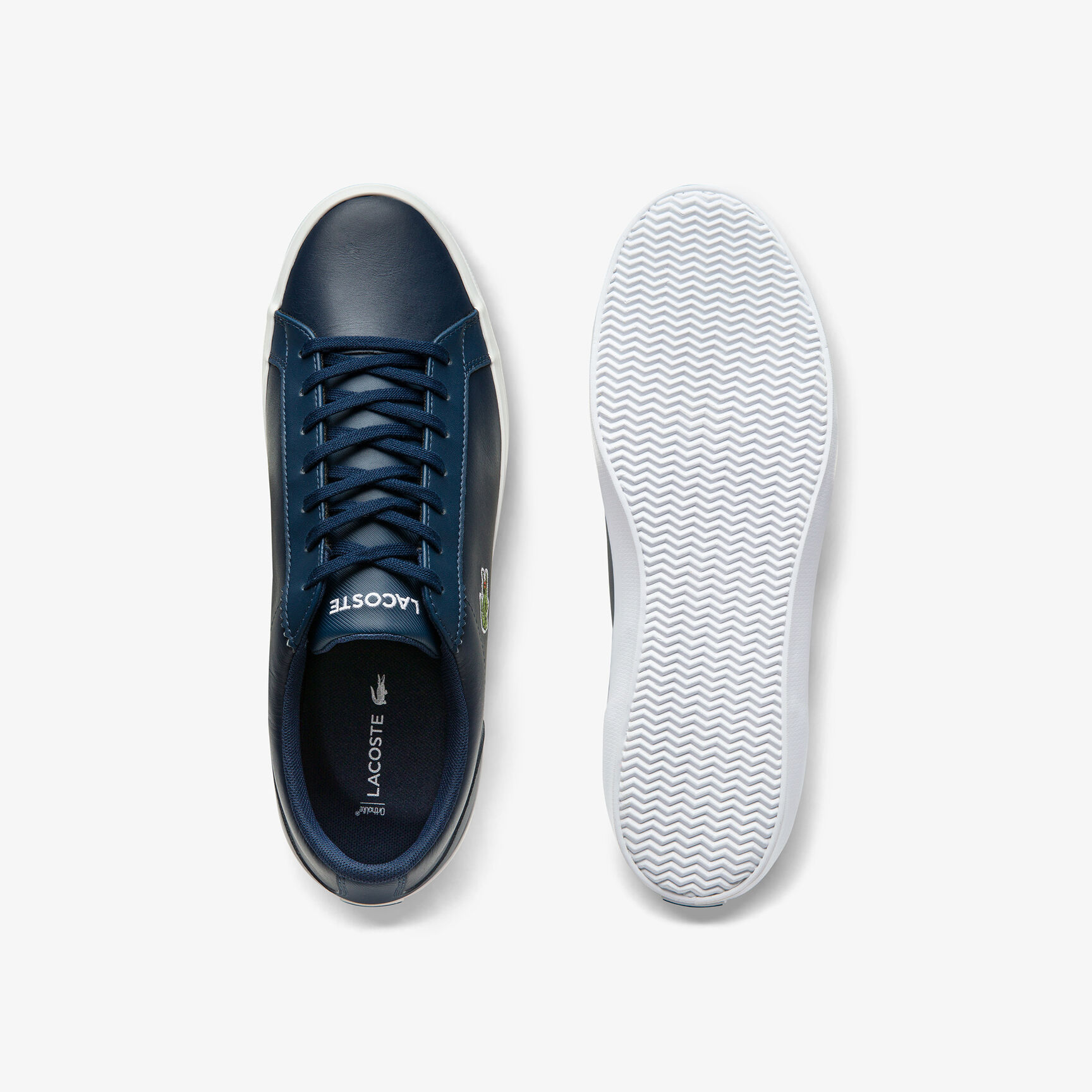 Men's Lerond Textured Leather and Synthetic Trainers