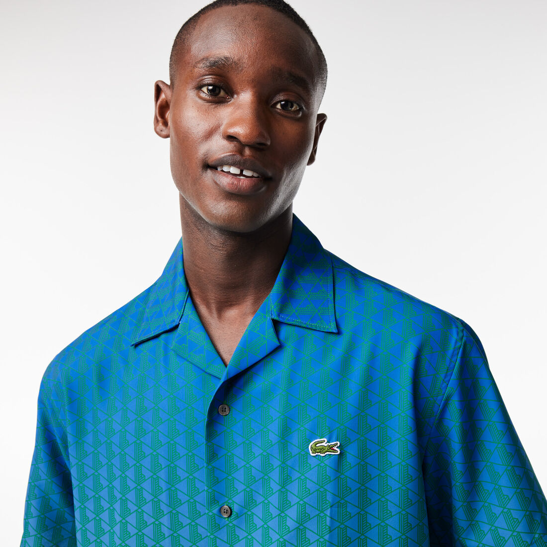 Short Sleeved Ombre Effect UV Protect Shirt Short Sleeved Ombré Effect UV Protect Shirt - CH1887-00-QIY