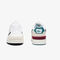 lacoste men s t clip leather colour pop trainers