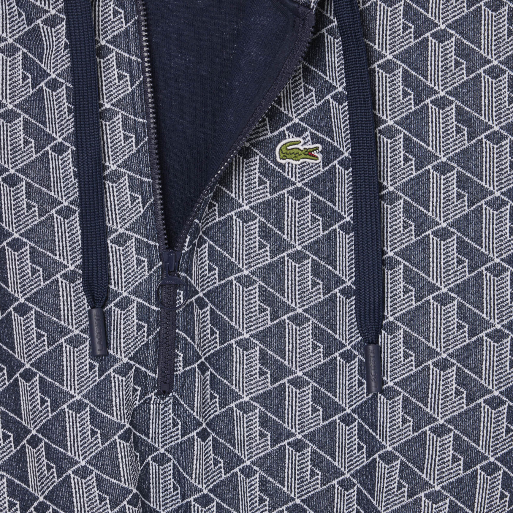 Jacquard Monogram Hoodie Dress Jacquard Monogram Hoodie Dress - EF0003-00-525