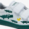 lacoste infants  carnaby evo print synthetic sneakers