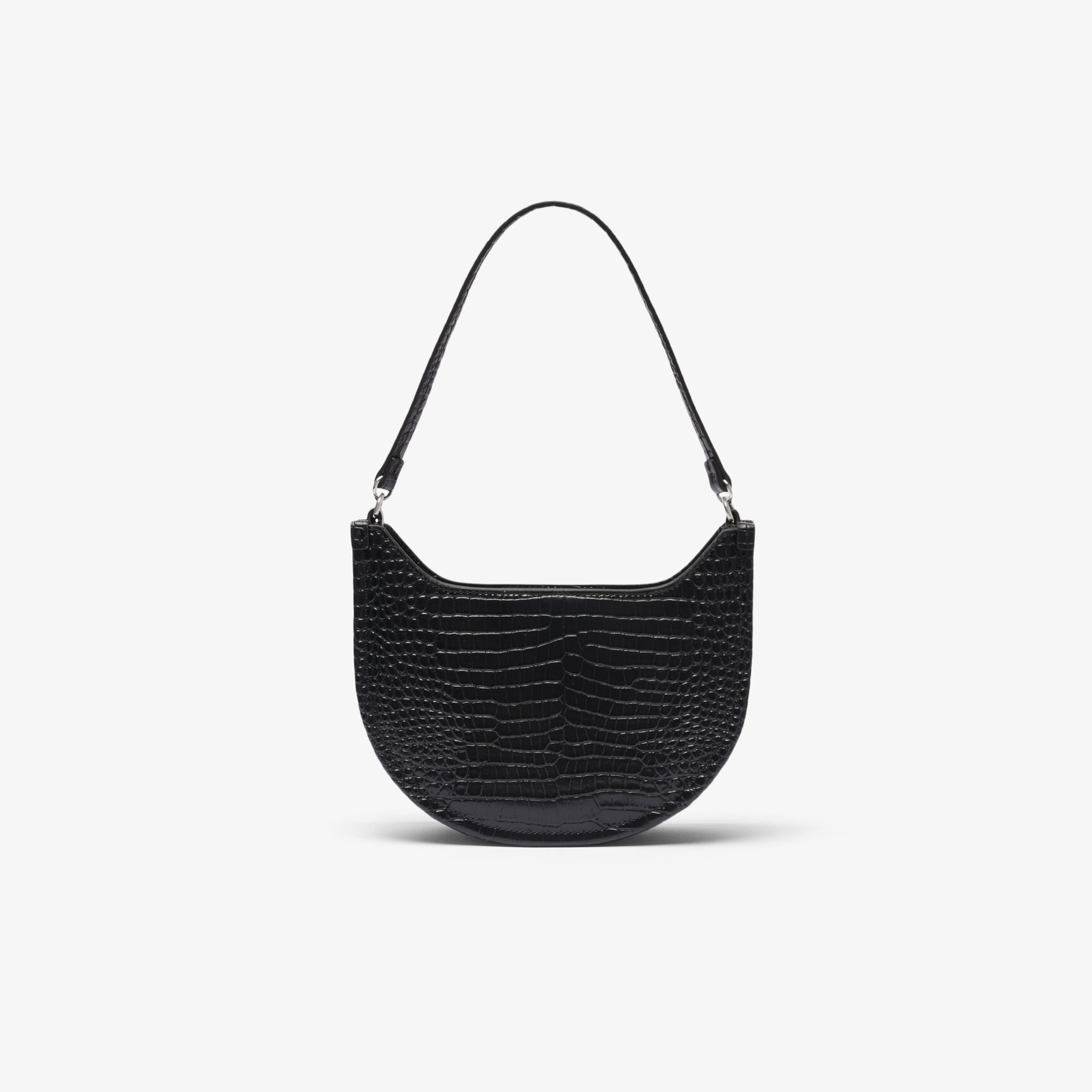 Small Chantaco Embossed Leather Half Moon Bag Small Chantaco Embossed Leather Half Moon Bag - NF4980KL-000