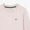 lacoste long sleeved fleece dress