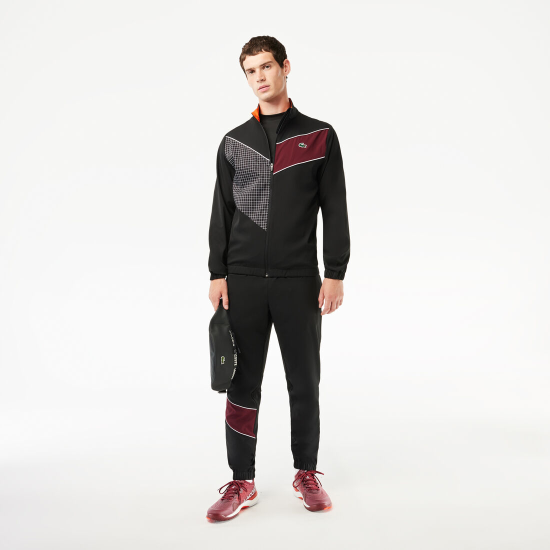 بنطال رياضي صُنع في فرنسا Stretch Fabric Tennis Tracksuit - WH1796-00-LIR