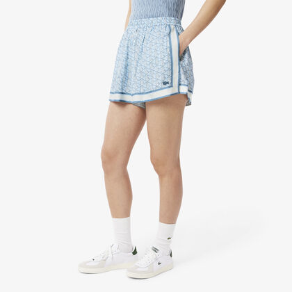 Fluid Monogram Print Shorts