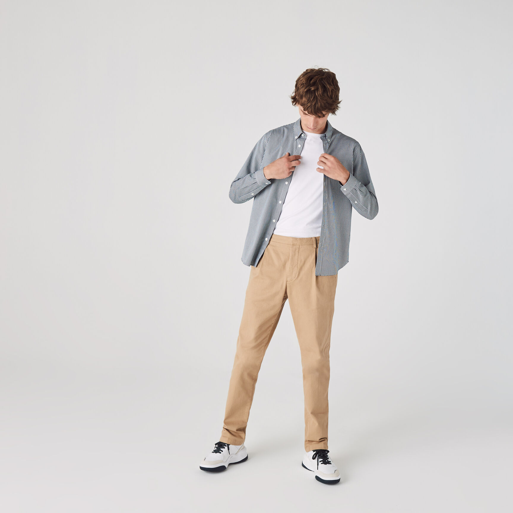Regular Fit Checked Cotton Shirt
