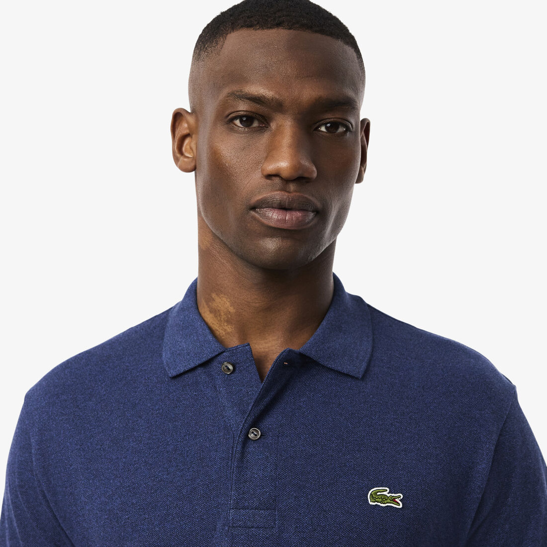 Classic Fit L.12.12 Marl Polo Shirt Classic Fit L.12.12 Marl Polo Shirt - L1264-00-3GF