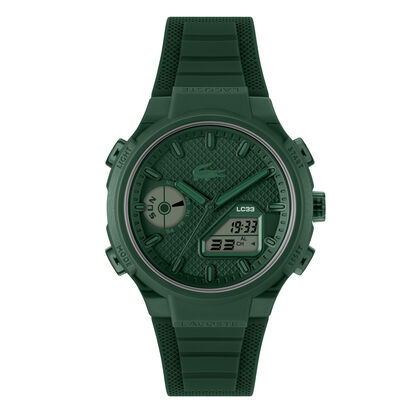 Lacoste Mens Green Dial Watch